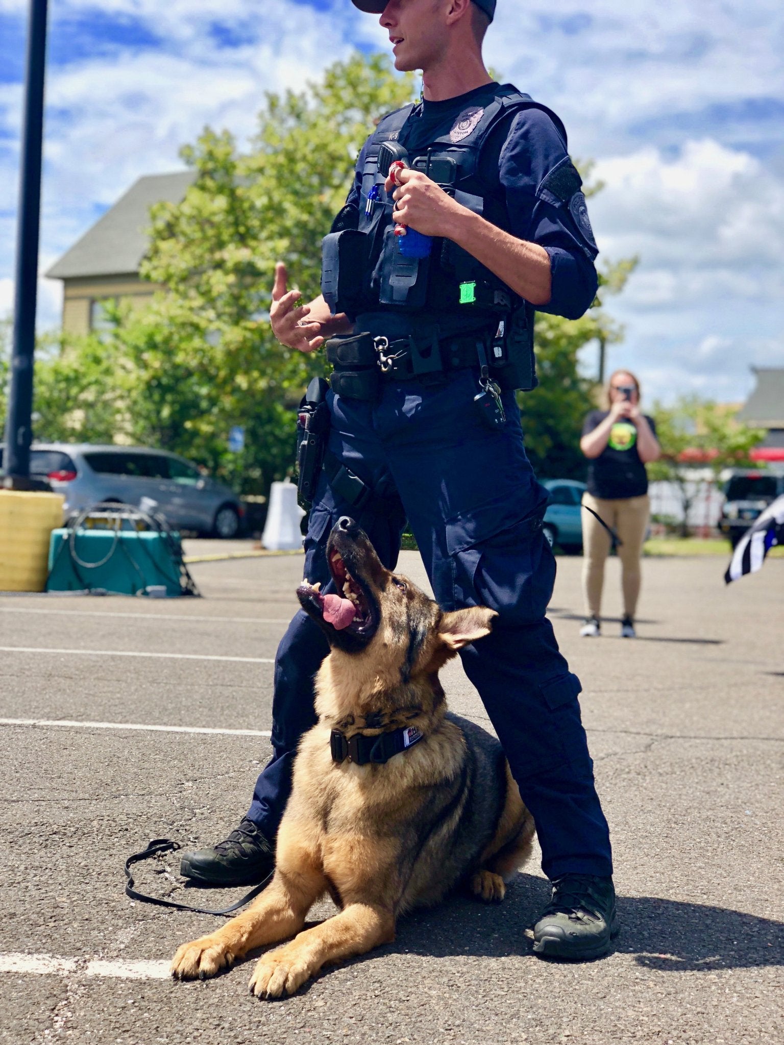 USA-K9 Magnum Grenade Durable Rubber Reward Toy - Sierra Canine Supply