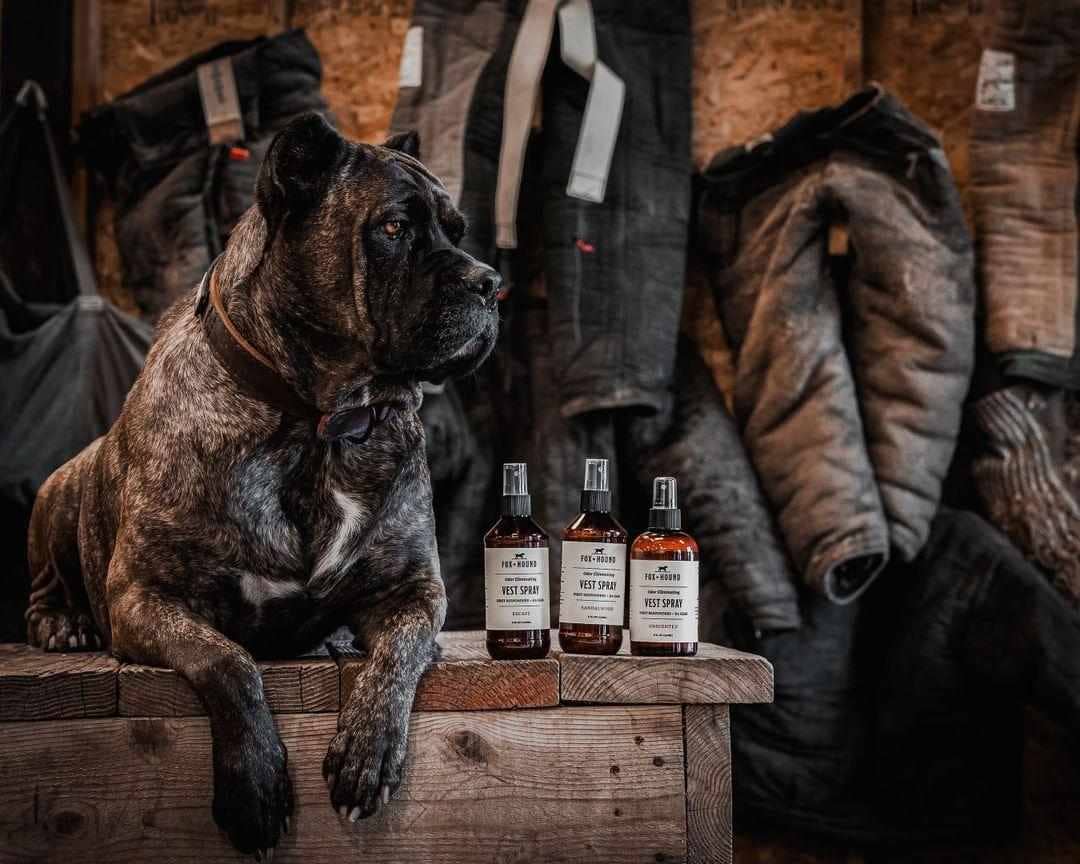 Fox + Hound Odor Eliminating Vest Spray for K9, Police & First Responder Gear