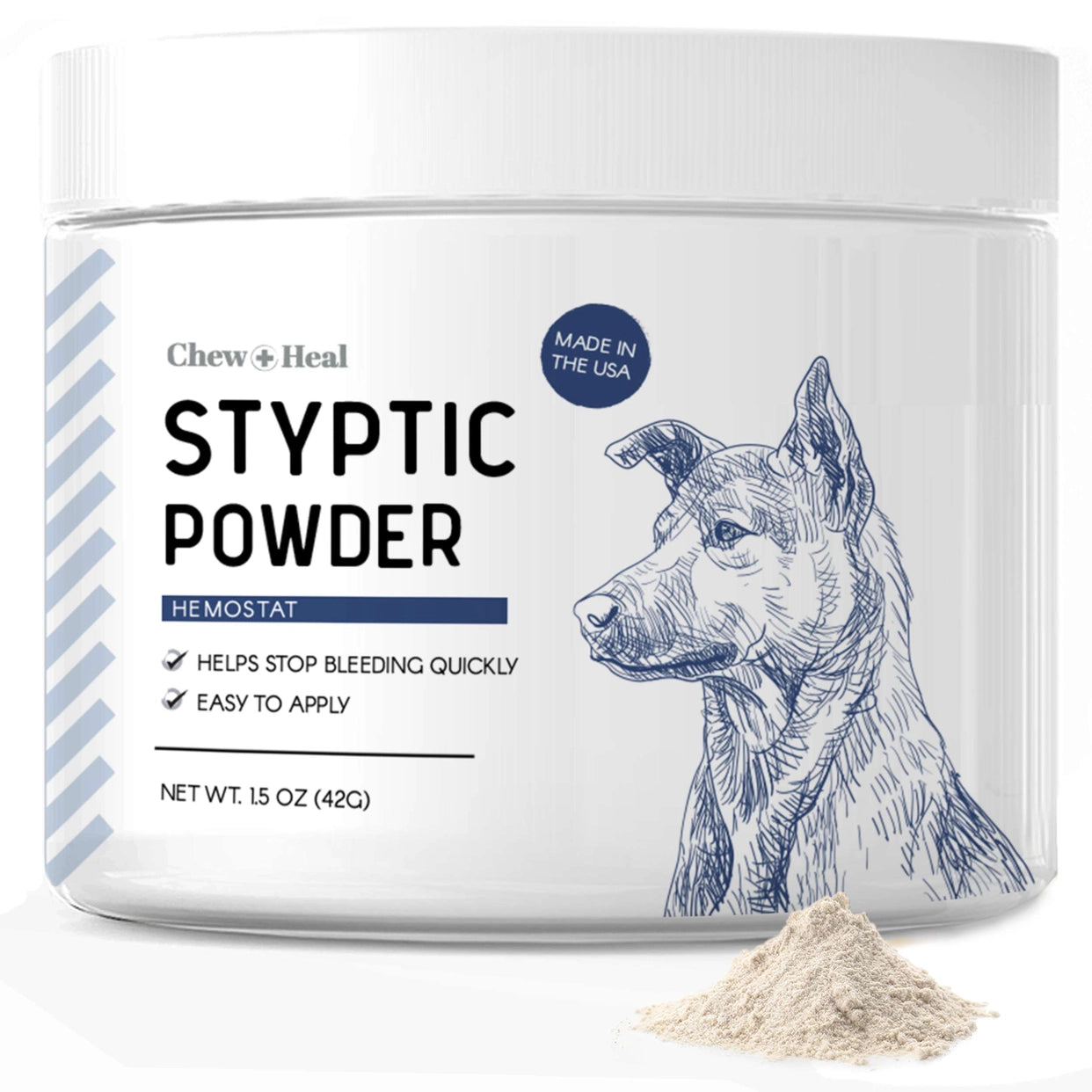 Chew + Heal Styptic Powder