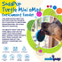 Turtle Mini Lick Mat with Suction Cups