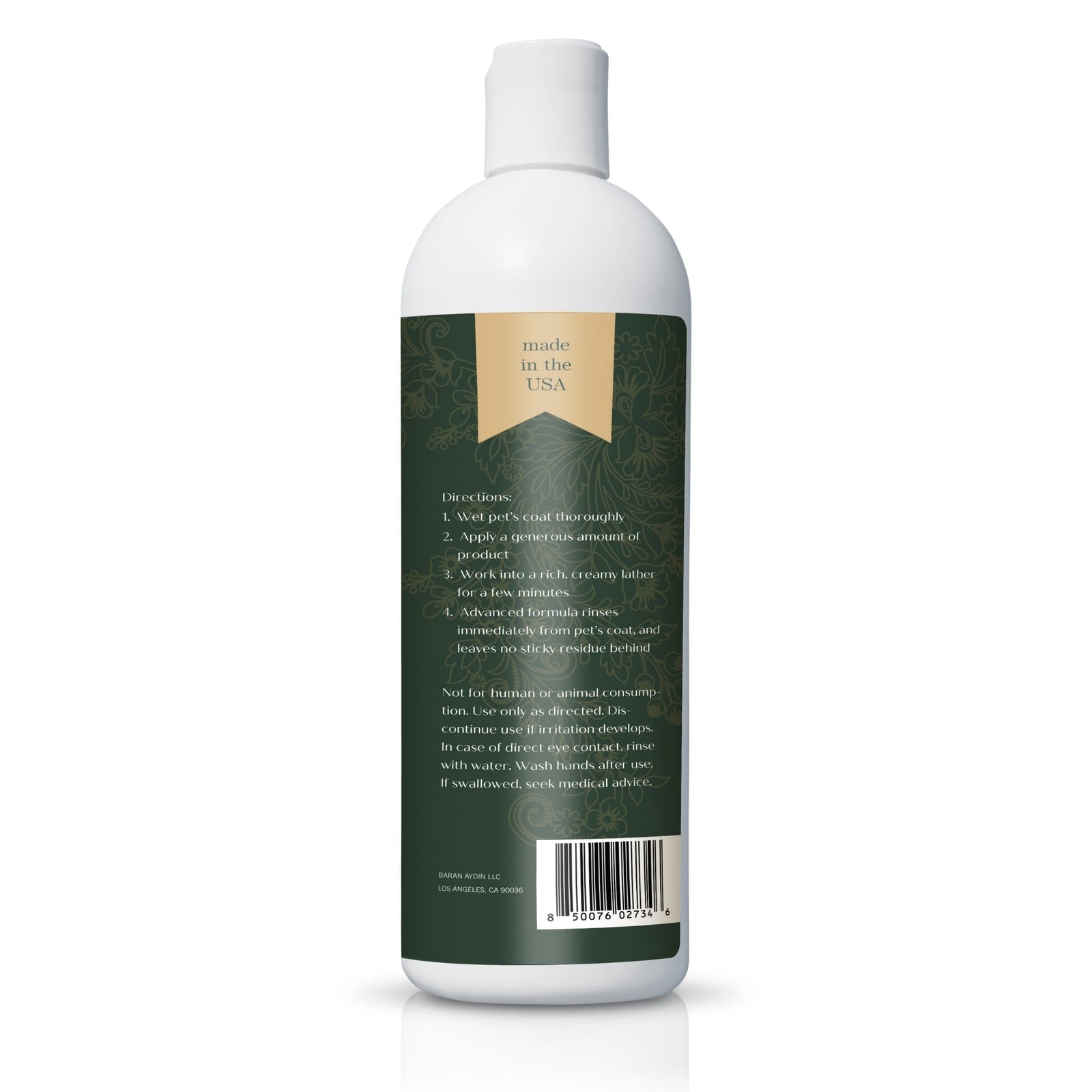Barrow & Hound 5-in-1 Dog Shampoo – Cleans, Conditions, Deodorizes, Moisturizes & Detangles – Coconut, Oatmeal & Aloe for Sensitive Skin, 16 fl oz
