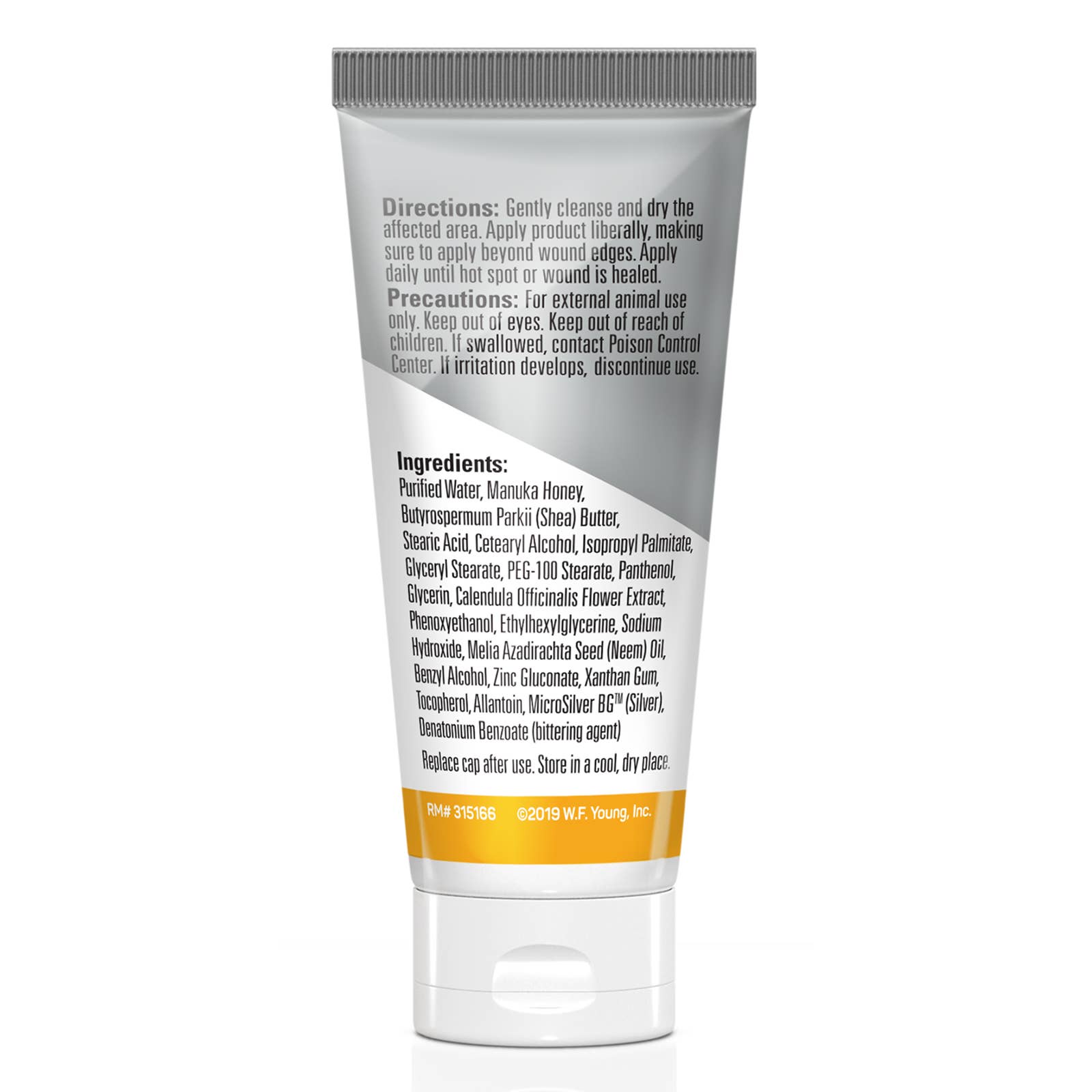 Absorbine Pet Silver Honey Hot Spot & Wound Ointment 2oz