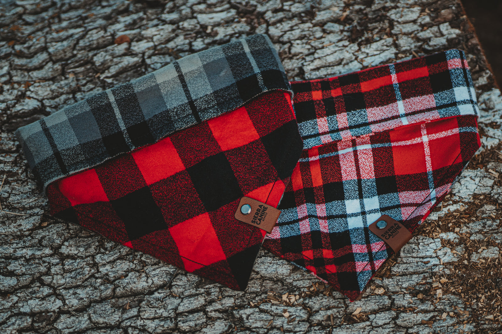 Red Buffalo Check Bandana