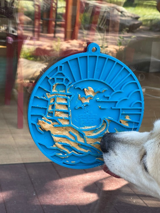 Lighthouse Enrichment Lick Mat With Suction Cups