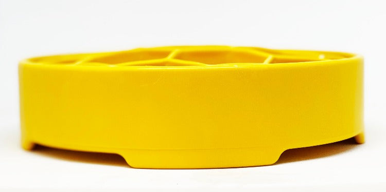 Honeycomb eBowl Deep Slow Feeder Dog Bowl for Enrichment