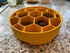 Honeycomb eBowl Deep Slow Feeder Dog Bowl for Enrichment