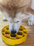 Honeycomb eBowl Deep Slow Feeder Dog Bowl for Enrichment