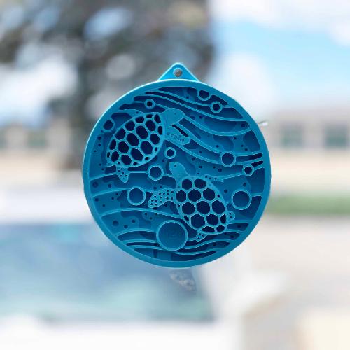 Turtle Mini Lick Mat with Suction Cups
