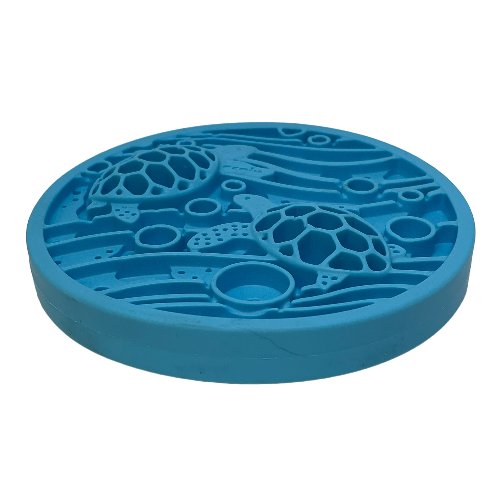 Turtle Mini Lick Mat with Suction Cups