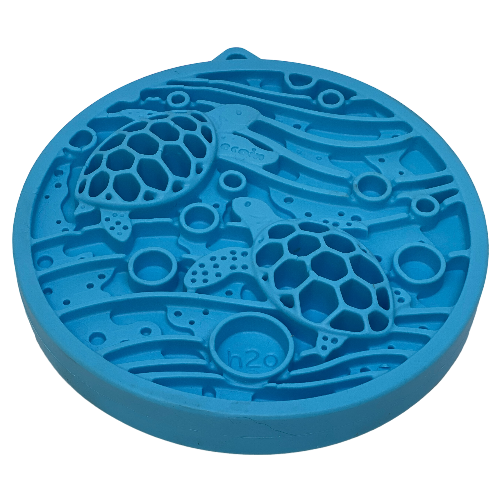 Turtle Mini Lick Mat with Suction Cups