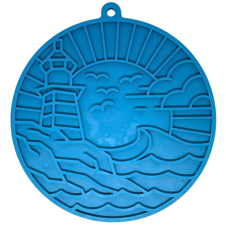 Lighthouse Enrichment Lick Mat With Suction Cups