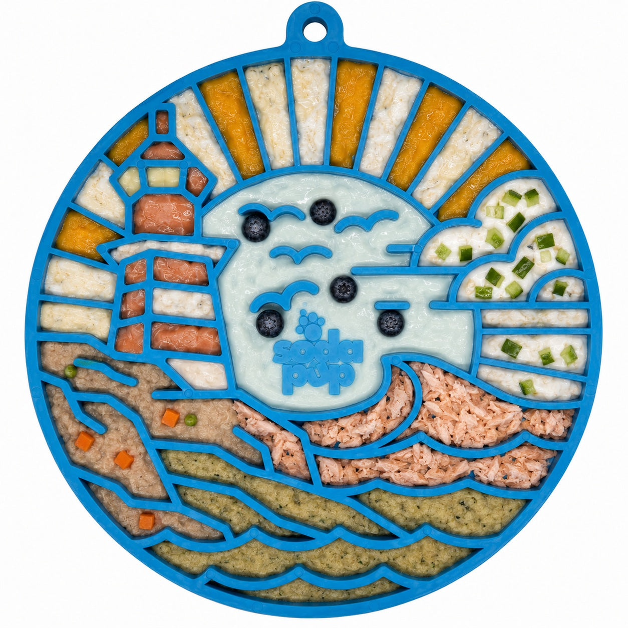 Lighthouse Enrichment Lick Mat With Suction Cups