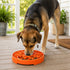 Sun and Moon Shallow Slow Feeder Dog Bowl for Enrichment