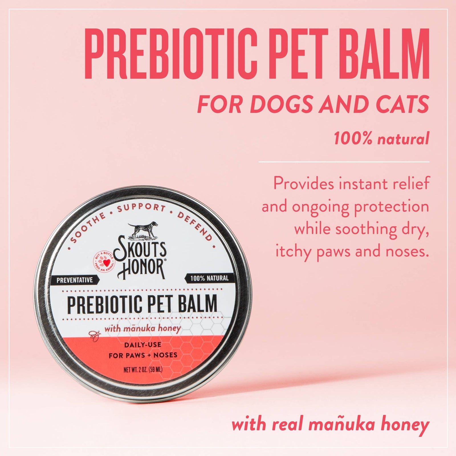 Skout's Honor Prebiotic Pet Balm