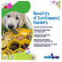 Honeycomb eBowl Deep Slow Feeder Dog Bowl for Enrichment