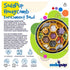 Honeycomb eBowl Deep Slow Feeder Dog Bowl for Enrichment