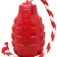 USA-K9 Magnum Grenade Durable Rubber Reward Toy - Sierra Canine Supply