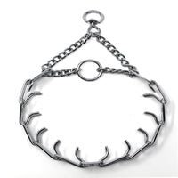 Herm Sprenger Chrome Plated Prong Collar with Swivel - Sierra Canine Supply