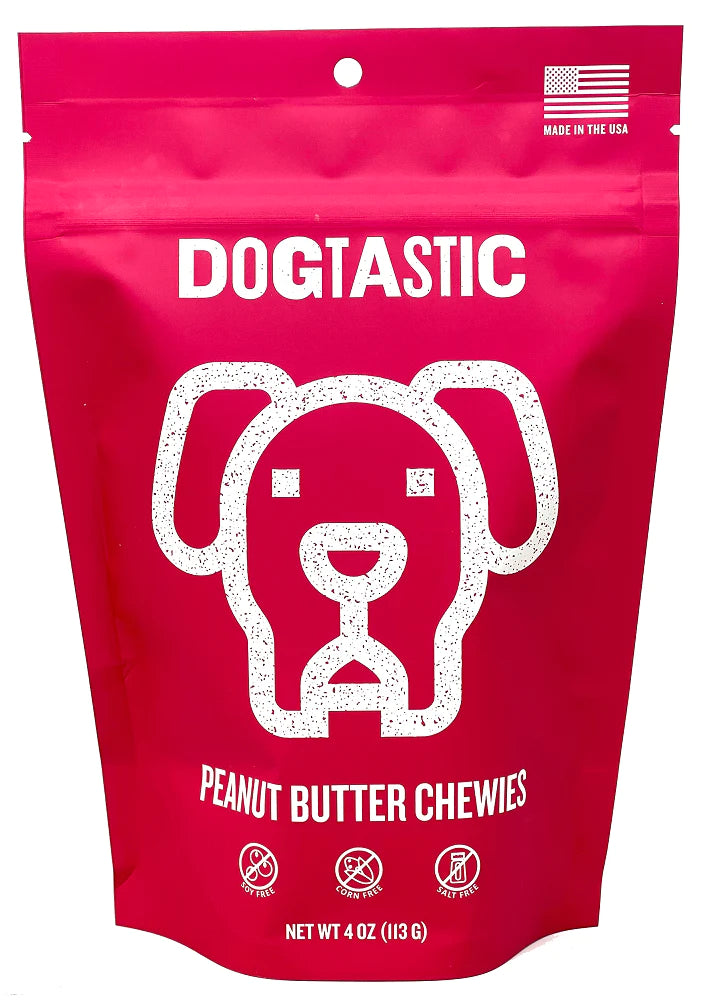 Dogtastic Peanut Butter Chewies Dog Treats - Sierra Canine Supply