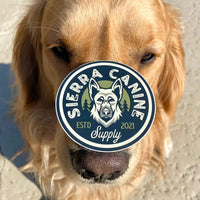Sierra Canine Badge Sticker - Sierra Canine Supply