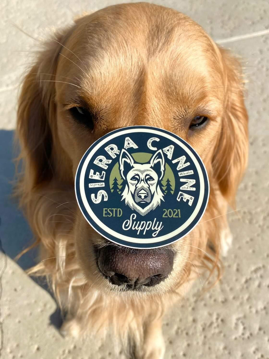 Sierra Canine Badge Sticker - Sierra Canine Supply