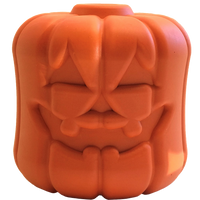 MKB Jack O' Lantern Durable Rubber Chew Toy & Treat Dispenser - Sierra Canine Supply