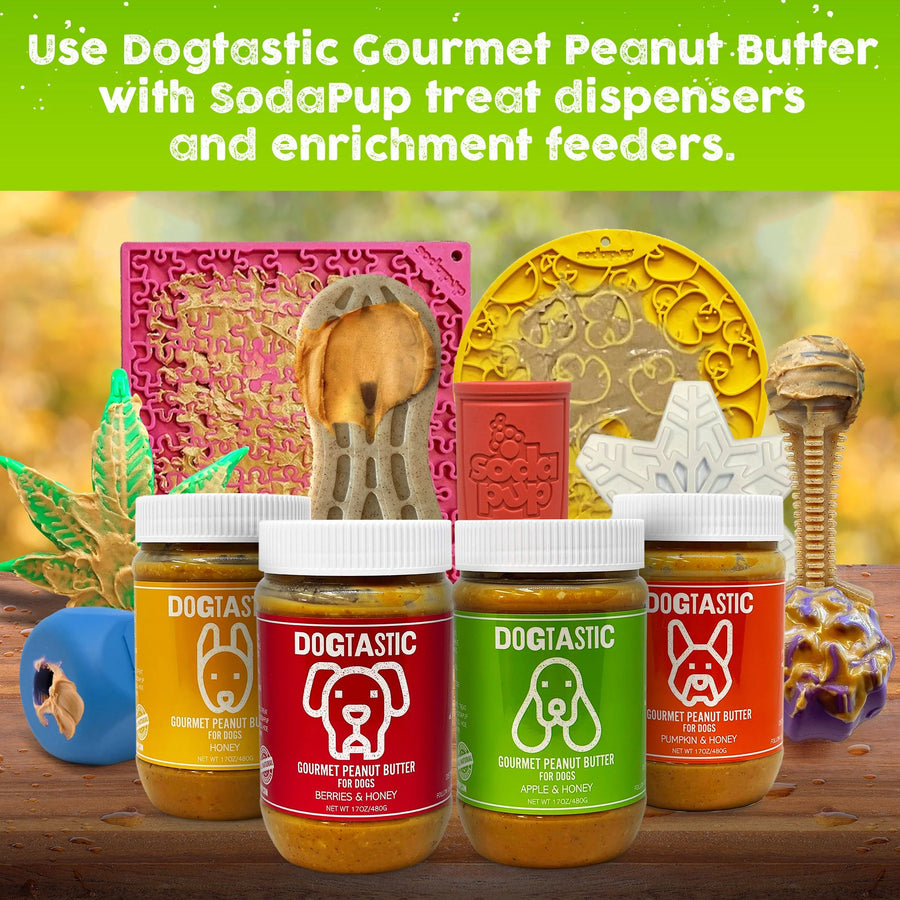 Dogtastic Gourmet Peanut Butter for Dogs - Sierra Canine Supply